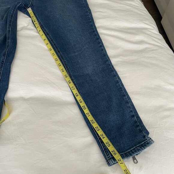 Free People / We The Free Baltic Blue Jeans Mid-rise - Picture 6 of 10